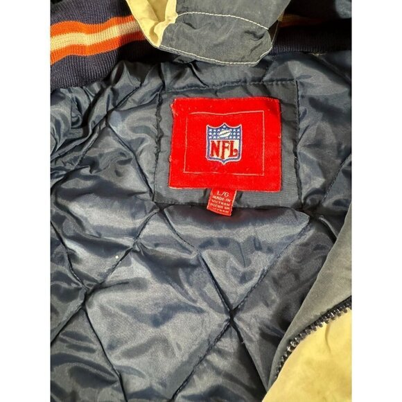 Vintage G III Apparel NFL Mens Quilted Windbreaker Jacket Denver Broncos L - Picture 4 of 14
